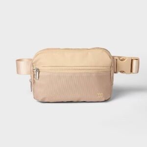 NWT All In Motion Beige Belt Bag